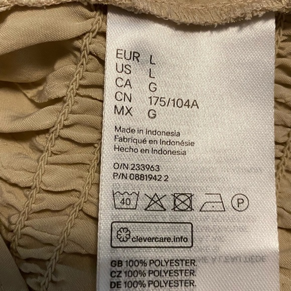 H&M Long Sleeve Shirred & Ruffled Top - Picture 5 of 6